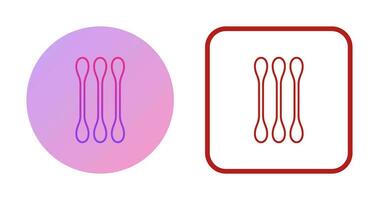 Wattestäbchen-Vektorsymbol vektor