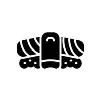 Sushi Glyphe Symbol. Vektor Symbol zum Ihre Webseite, Handy, Mobiltelefon, Präsentation, und Logo Design.