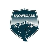 Snowboard Logo Vektor