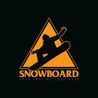 Snowboard Logo Vektor