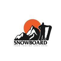 Snowboard Logo Vektor