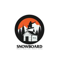 Snowboard Logo Vektor