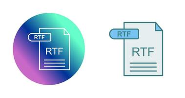 RTF-Vektorsymbol vektor