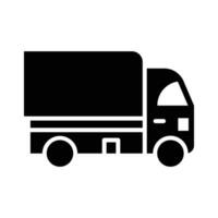 LKW Vektor Glyphe Symbol zum persönlich und kommerziell verwenden.