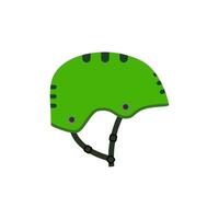 Skateboard Helm eben Design Vektor Illustration. Schlittschuh Helm Design