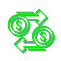 Dollar-Vektor-Symbol vektor