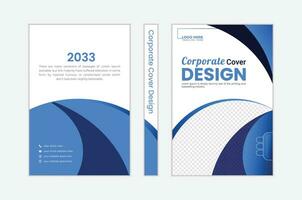 korporativ Buch Startseite Designs zum das Geschäft, akademisch, und medizinisch Felder. vektor