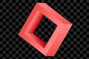 rött objekt abstrakt uppsättning element eps vektor för banner, kort, tecken