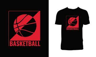 Basketball Champion t Hemd Design. vektor