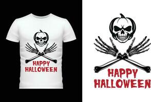 glücklich Halloween, Halloween T-Shirt Design. vektor
