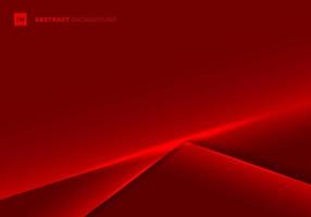 abstrakte Vorlage rotes Rahmenlayout metallisches Licht auf dunklem Hintergrund vektor