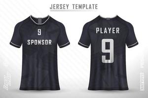 sport jersey och t-shirt mall sport jersey design vektor mockup.