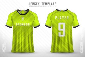 sport jersey och t-shirt mall sport jersey design vektor mockup.