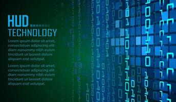 Text Cyber Circuit Zukunftstechnologie Konzept Hintergrund vektor