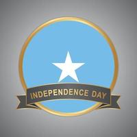 somalias flagga. somalias självständighetsdag vektor