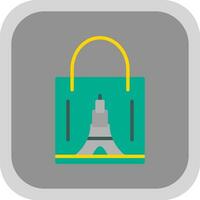 Einkaufen Tasche Turm Vektor Symbol Design