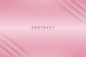 eleganter rosa Luxushintergrund mit diagonaler Linie und Schatten vektor