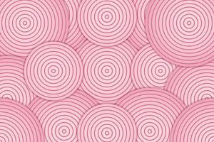 abstrakt rosa bakgrund med cirkelskikt vektor