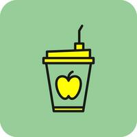 Obst Smoothie Vektor Symbol Design