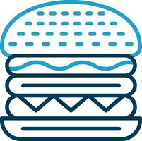 Cheeseburger Vektor Symbol Design