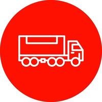 LKW-Vektor-Icon-Design vektor