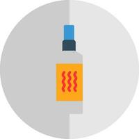 värme skyddsmedel spray vektor ikon design