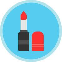 Lippenstift-Vektor-Icon-Design vektor