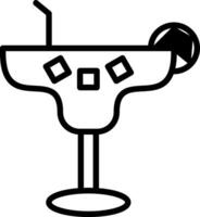 Margarita Cocktail Vektor Symbol Design