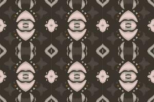ikat damast- paisley broderi bakgrund. ikat mönster geometrisk etnisk orientalisk mönster traditionell.aztec stil abstrakt vektor illustration.design för textur, tyg, kläder, inslagning, sarong.