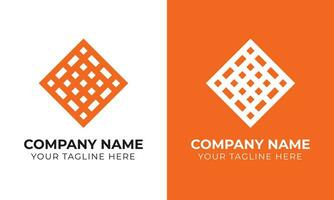 företags- modern minimal monogram företag logotyp design mall fri mall vektor