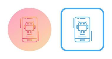 Android-Vektorsymbol vektor