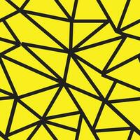 Dreiecke Linien Gelb nahtlos Muster einfach Vektor