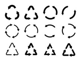 ikon samling med noll utsläpp symbol begrepp. växthus gas kol kreditera design uppsättning. återvinna skydda ekologisk grön vektor. kol netto noll neutral naturlig. förnybar kol fotavtryck konst vektor