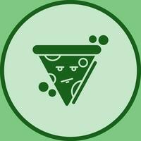 Pizza-Vektor-Symbol vektor