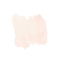 Vektor abstrakt Pastell- Rosa Aquarell Stelle auf Weiß Hintergrund