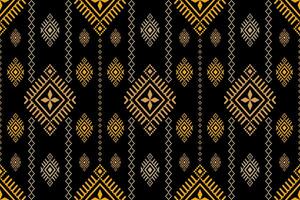 korsa sy färgrik geometrisk traditionell etnisk mönster ikat sömlös mönster abstrakt design för tyg skriva ut trasa klänning matta gardiner och sarong aztec afrikansk indisk indonesiska vektor