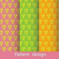 modern geometrisch Blume Muster vektor