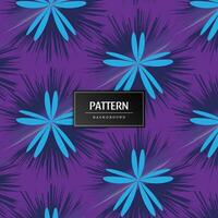 modern geometrisch Blume Muster vektor