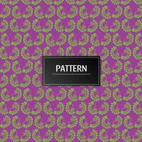 modern geometrisch Blume Muster vektor