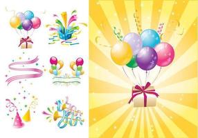 Party Time Vector och Wallpaper Pack Two