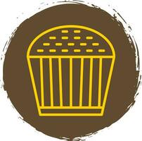 Cupcake-Vektor-Icon-Design vektor