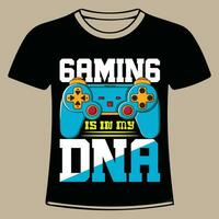 gaming design för t-shirt, kort, ram konstverk, påsar, muggar, klistermärken, tumlare, telefon fall, skriva ut etc. vektor