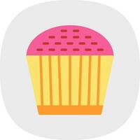 Cupcake-Vektor-Icon-Design vektor