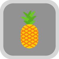 Ananas-Vektor-Icon-Design vektor