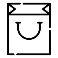 Einkaufen Handtasche Symbol zum uiux, Netz, Anwendung, Infografik, usw vektor