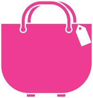 Einkaufen Tasche - - Vektor Symbol