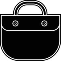 Einkaufen Tasche - - Vektor Symbol