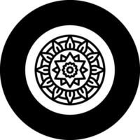 Mandala-Vektor-Symbol vektor