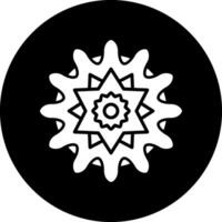 Mandala-Vektor-Symbol vektor