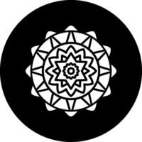 Mandala-Vektor-Symbol vektor